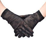 Fashionable Mesh Short Lace Gloves