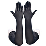 55cm Thin Extended Stretch Mesh Gloves