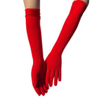 Ladies' Opera Long Elastic Christmas Gloves