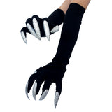 Halloween Long Nail Witch Gloves