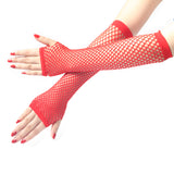 1920s Sexy Long Fishnet Elastic Party Gloves