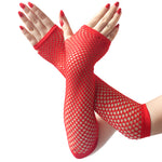 1920s Sexy Long Fishnet Elastic Party Gloves