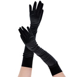 Ladies' Elbow Length Winter Velvet Gloves