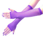 1920s Sexy Long Fishnet Elastic Party Gloves